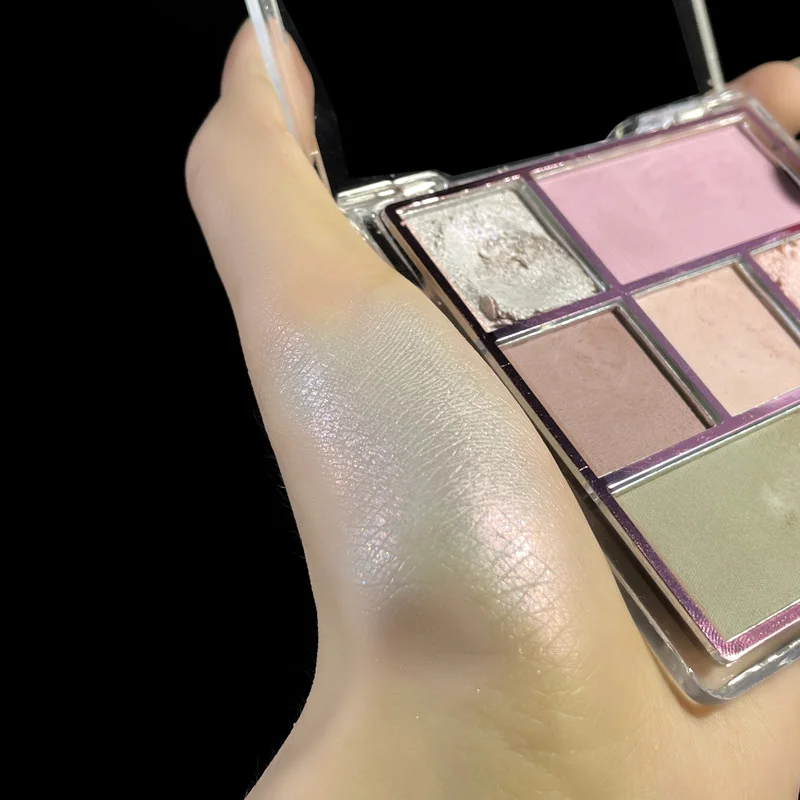 Top Selling Eye Makeup Natural Shimmer High Pigment Makeup Glitter Eyeshadow Palette Private Label Eye Shadow