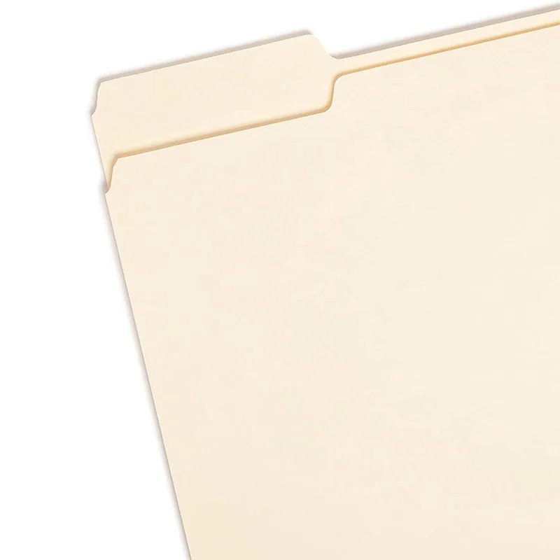Wholesale Single page storage book Manila folder archives folder paper folder with logo