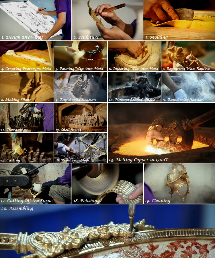 Luxury project giant classic europe customized brass mosque church banquet lobby villa hotel big chandelier