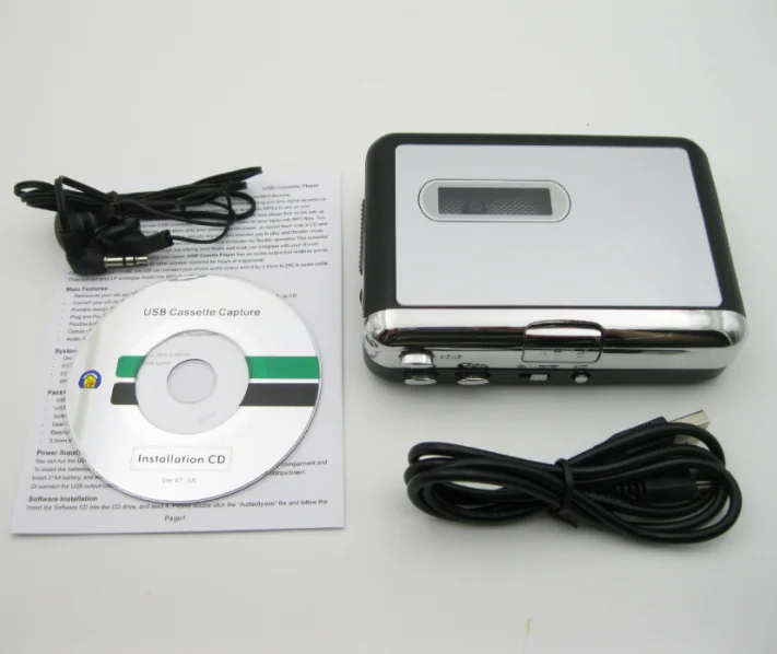 2021 New Arrival Tape to PC Super USB Cassette to MP3 Converter Capture Audio Music Player