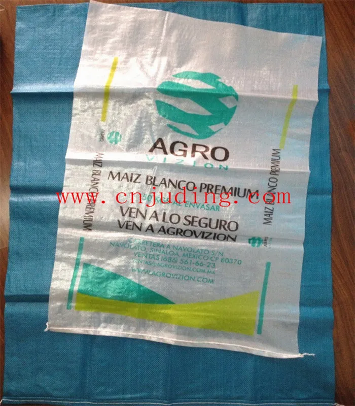 white polypropylene woven bag for fish meal