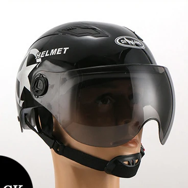 CE fashion half face motorcycle helmet european style safety open cycling helmets DOT capacete casco casque