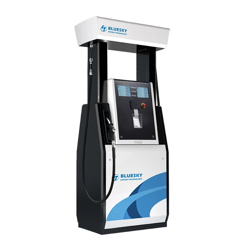 BLUESKY Fuel Petrol Dispenser 4 Nozzle  Fuel Dispenser 220v Pump Made Machine Fuel Dispenser