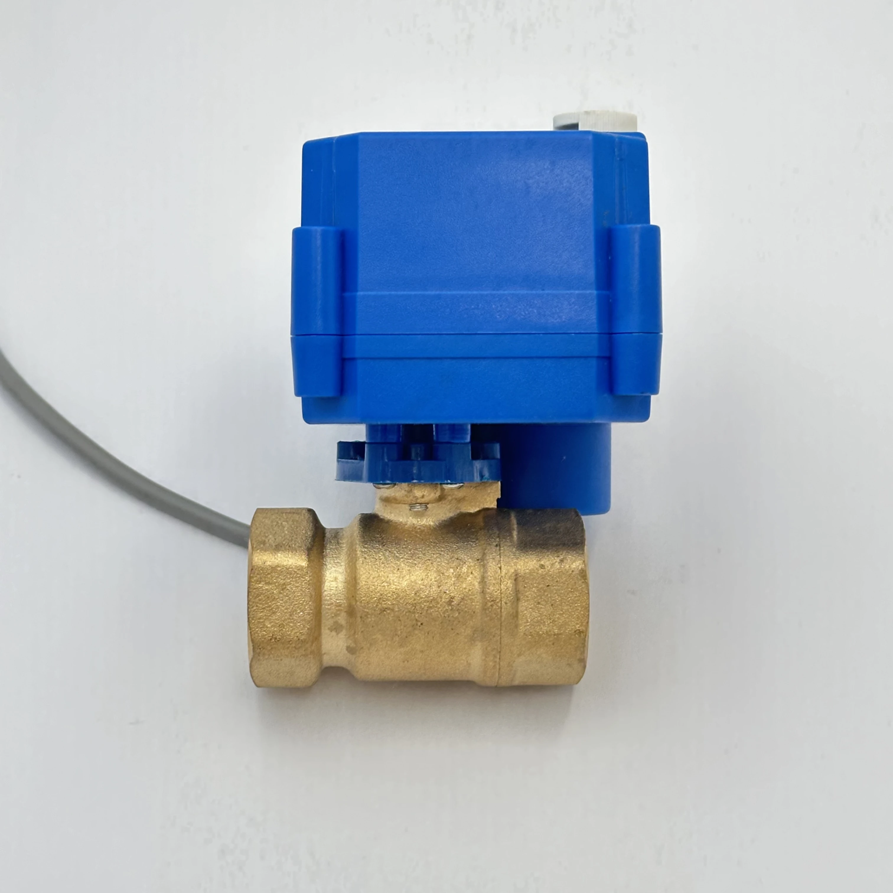 OEM Customizable Brass Electric Actuator Ball Valve Manual and Electric Control Valve 1/2in for Water/Gas/Oil Application DN15