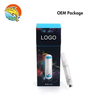 Bananatimes free design clamshell packaging batteries battery box empty 1ml