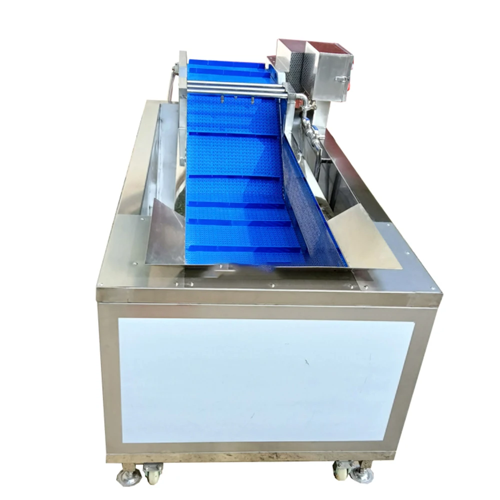 Stainless Steel Automatic Vegetable Washing Machine Bubble Ozone Fruit And Vegetable Cleaning Machine