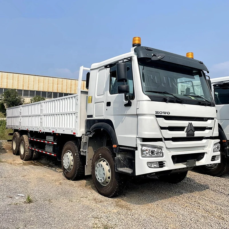 LHD/ RHD 400HP 12 Wheels HOWO 8X4 General 40T Cargo Trucks Hot Sell
