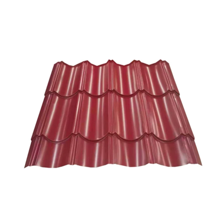 Prepainted GI PPGL iron metal corrugated steel roofing sheet