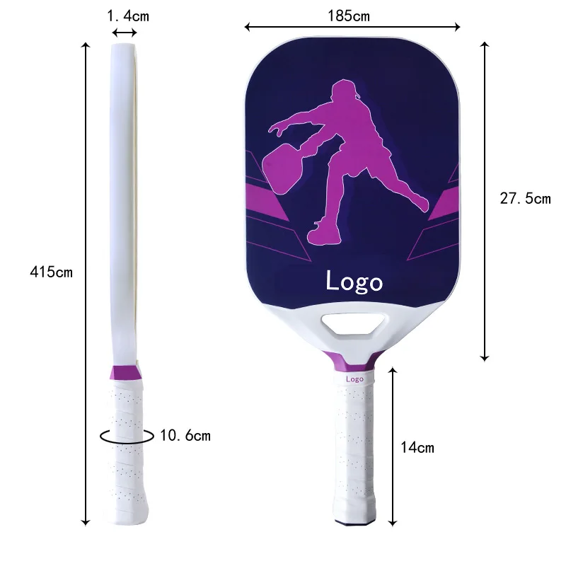 Заводская Настройка USAPA из углеродного волокна Padel Rackets Pickleball padle paudle Ball T700