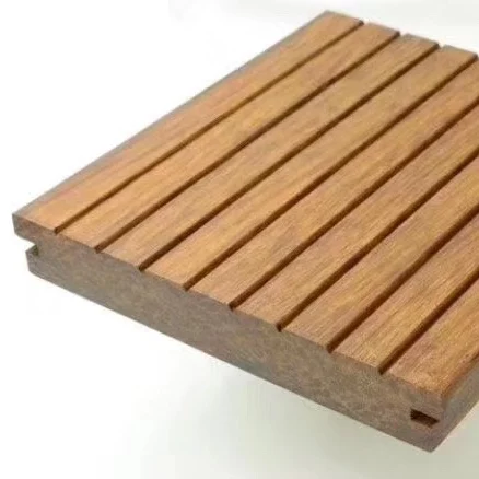 Environmental Friendly Dark Carbonized Strand Woven Bamboo Outdoor Decking