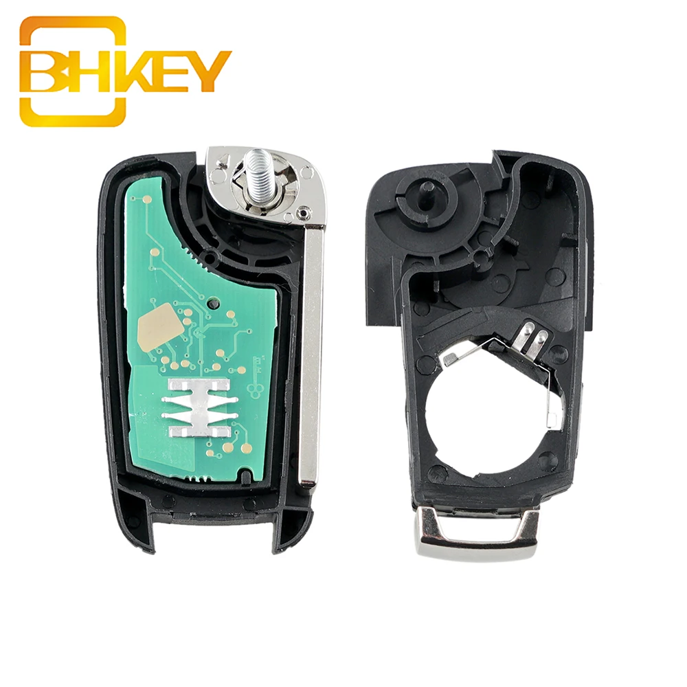 2 Buttons 433 Mhz PCF7946 chip HU100 Blade Flip Folding Key Fob Car Remote Key For Opel Astra J Corsa E Zafira C Vauxhall
