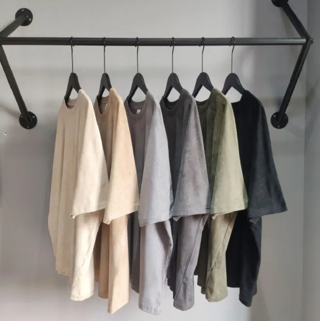 factory price manufacturer supplier boxy fur tshirt fur tshirt oversized fashion show fur tshirt