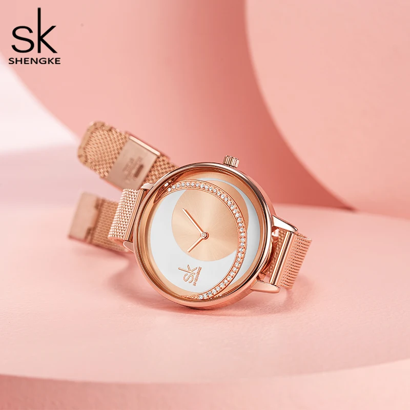customized Wholesale Factory Direct Luxury Watch Women Stainless Steel Waterproof Watch