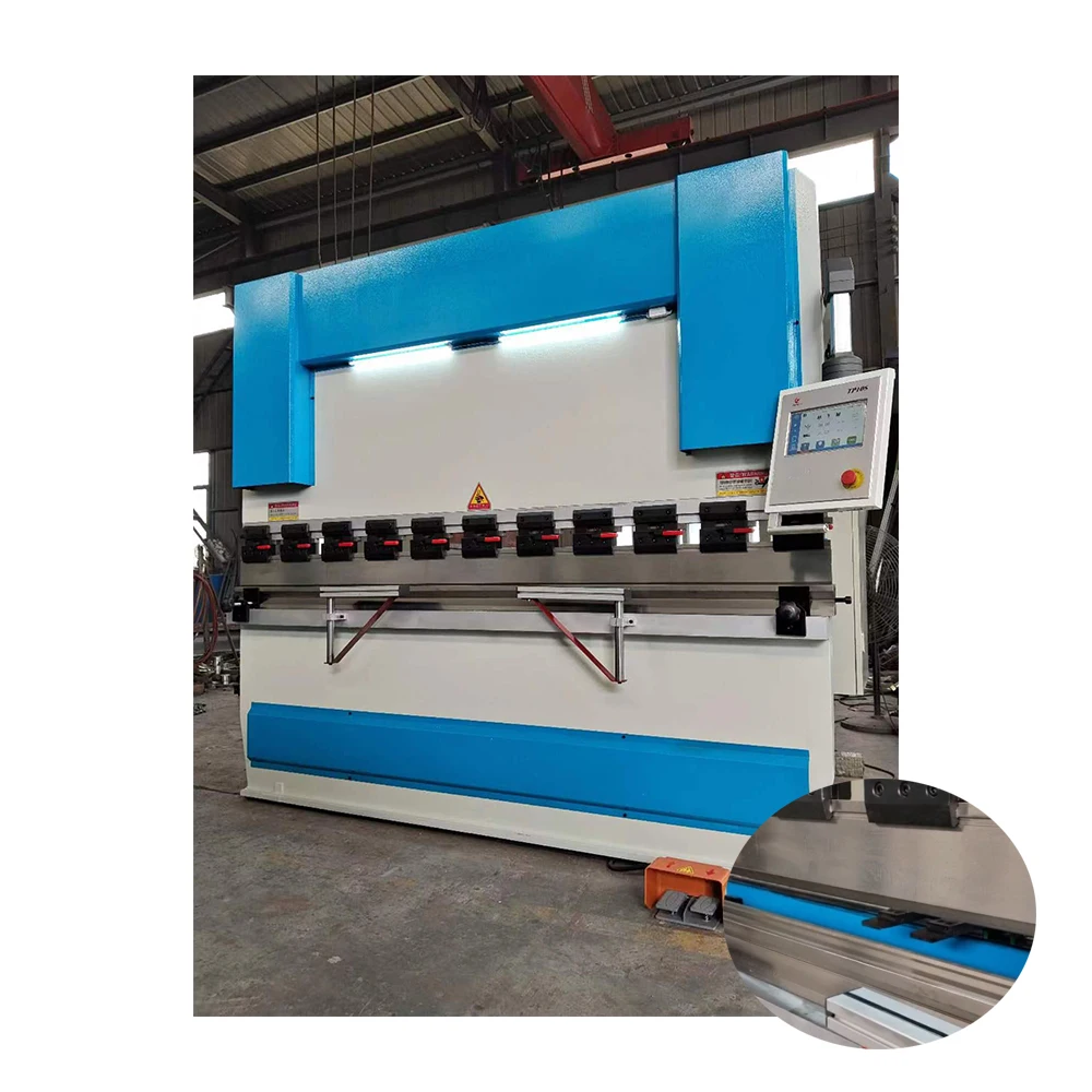 100 Ton Hydraulic Metal Bender Precision Stainless Steel Flanging Machine Metal Building Materials Bending Equipment
