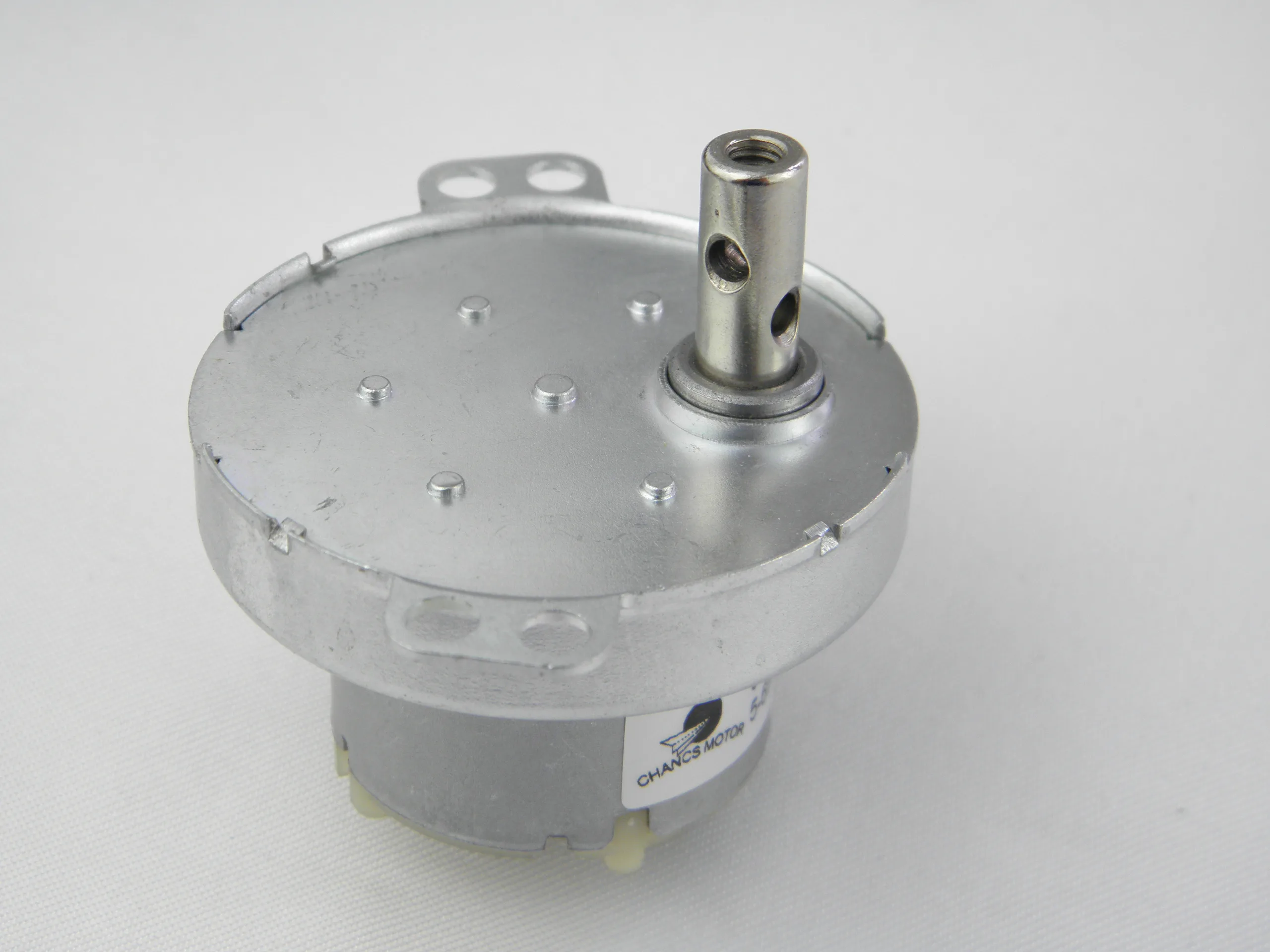 DC Motor Gear Electric Motor JS-50 12V DC 70RPM CW/CCW Horizontal Hole Shaft for Fan Motor