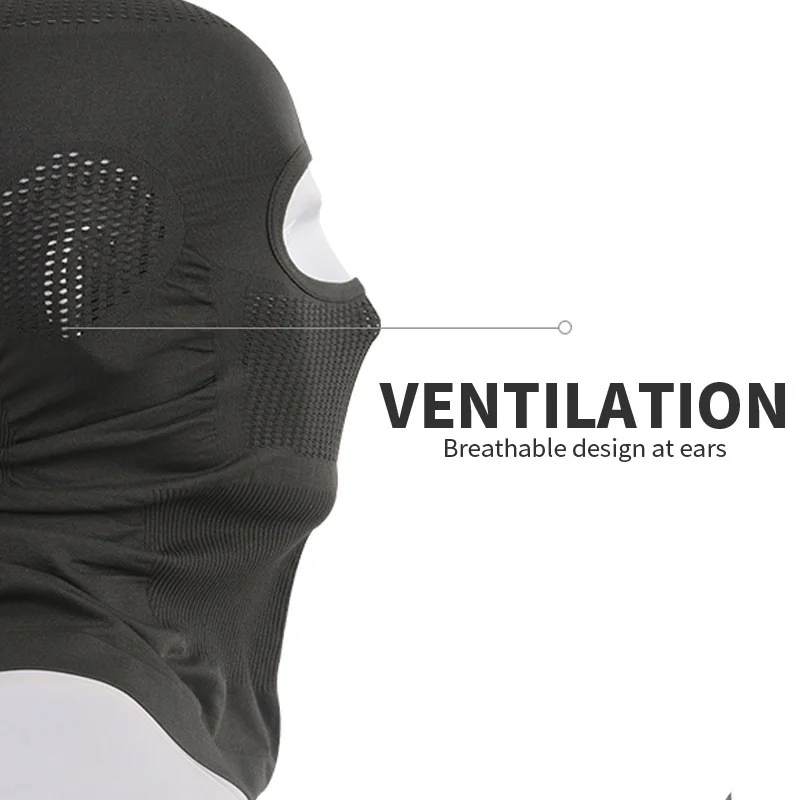 Outdoor UV Windproof Breathable Cycling Balaclava Hats Thermal Full Face Balaclava Beanie For For Motorcycle Ski