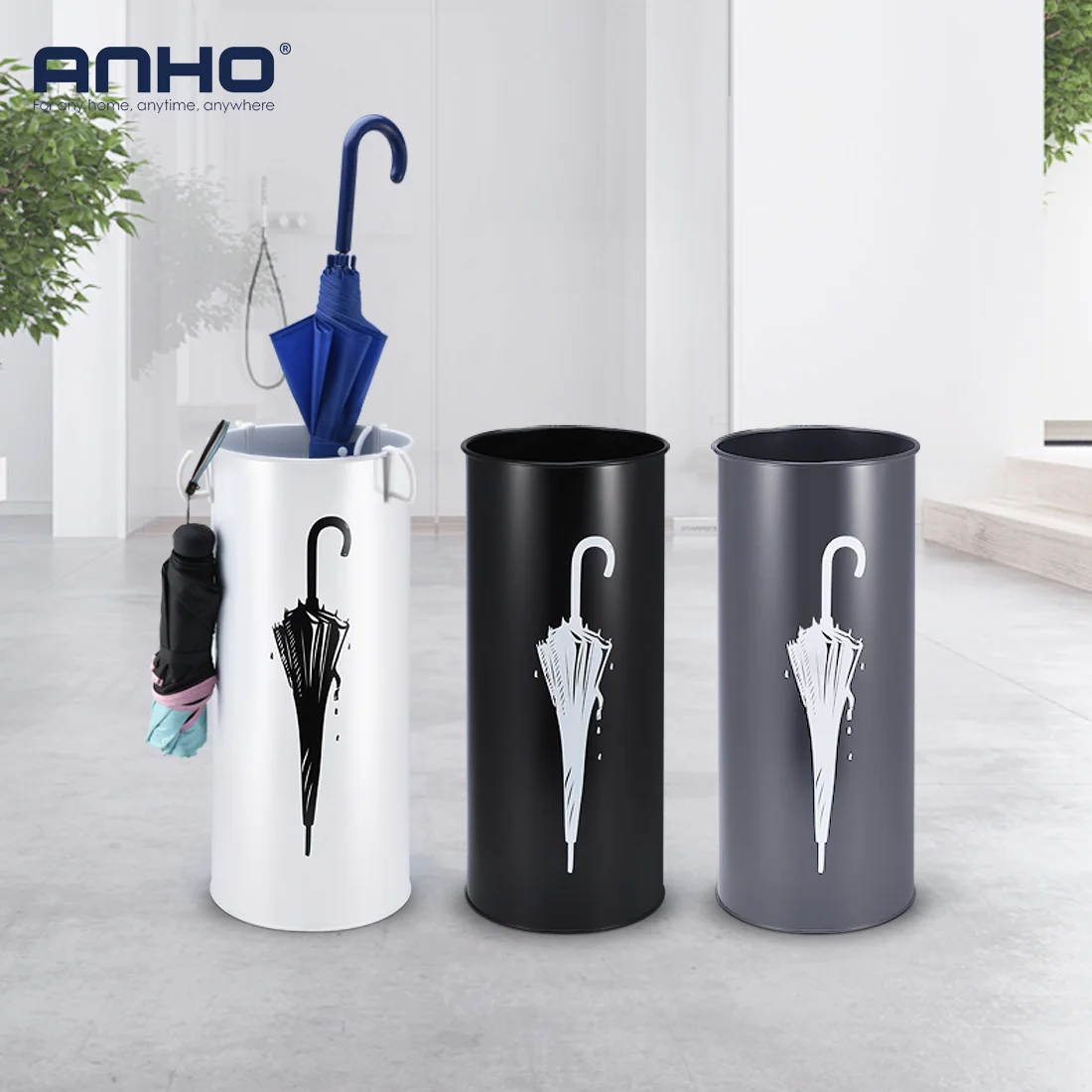 Creative Household Metal Umbrella Stand Holder Umbrella Rack