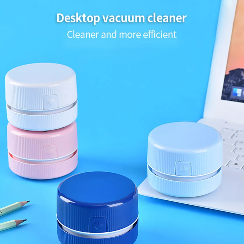 Mini Small Tabletop Rubber Confetti Cleaner Portable Student Desktop Portable Mini Vacuum Cleaner Mini Dust Cleaner