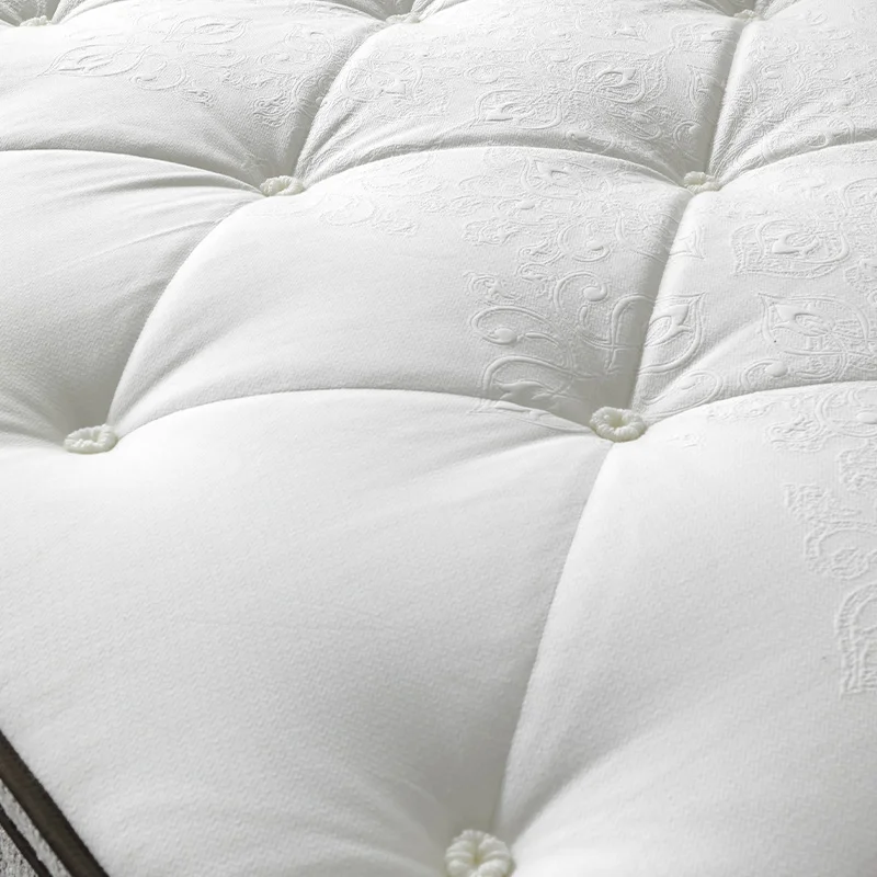 Handmade High Quality Latex Mattresses 5 Zone Pocket Spring King Size Bed