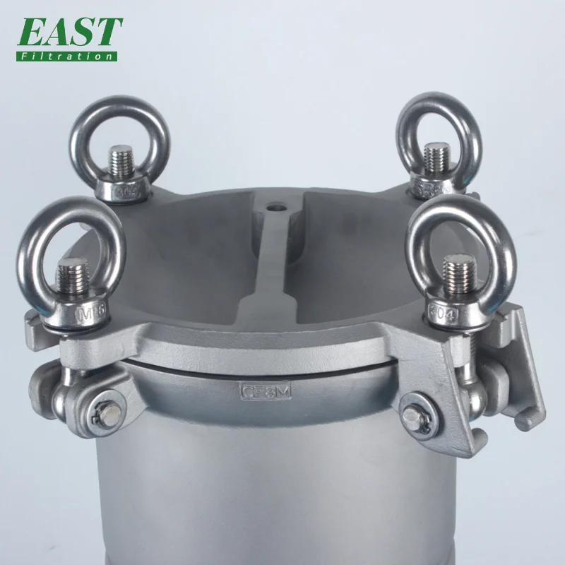 Best Quality HFF Water Purifier Machine sus304 316 Filter Housing for Wine Beer Filter