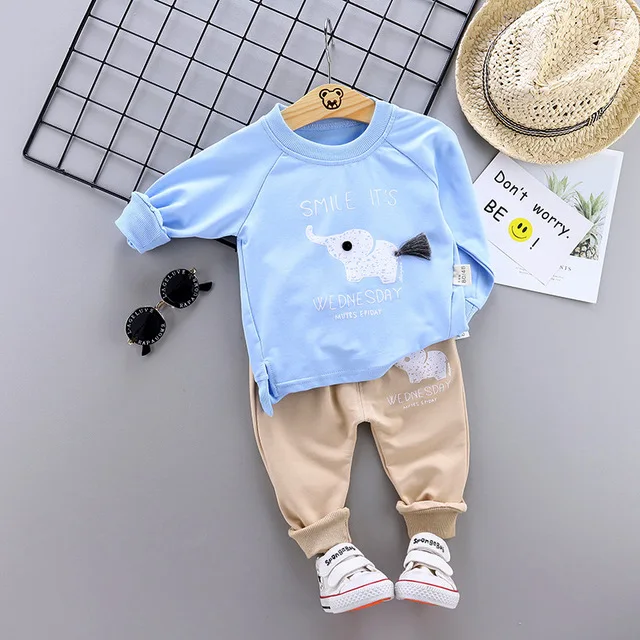 Factory wholesale kids wear fall sport suit for boy girls clothing fashion tracksuit for kids children