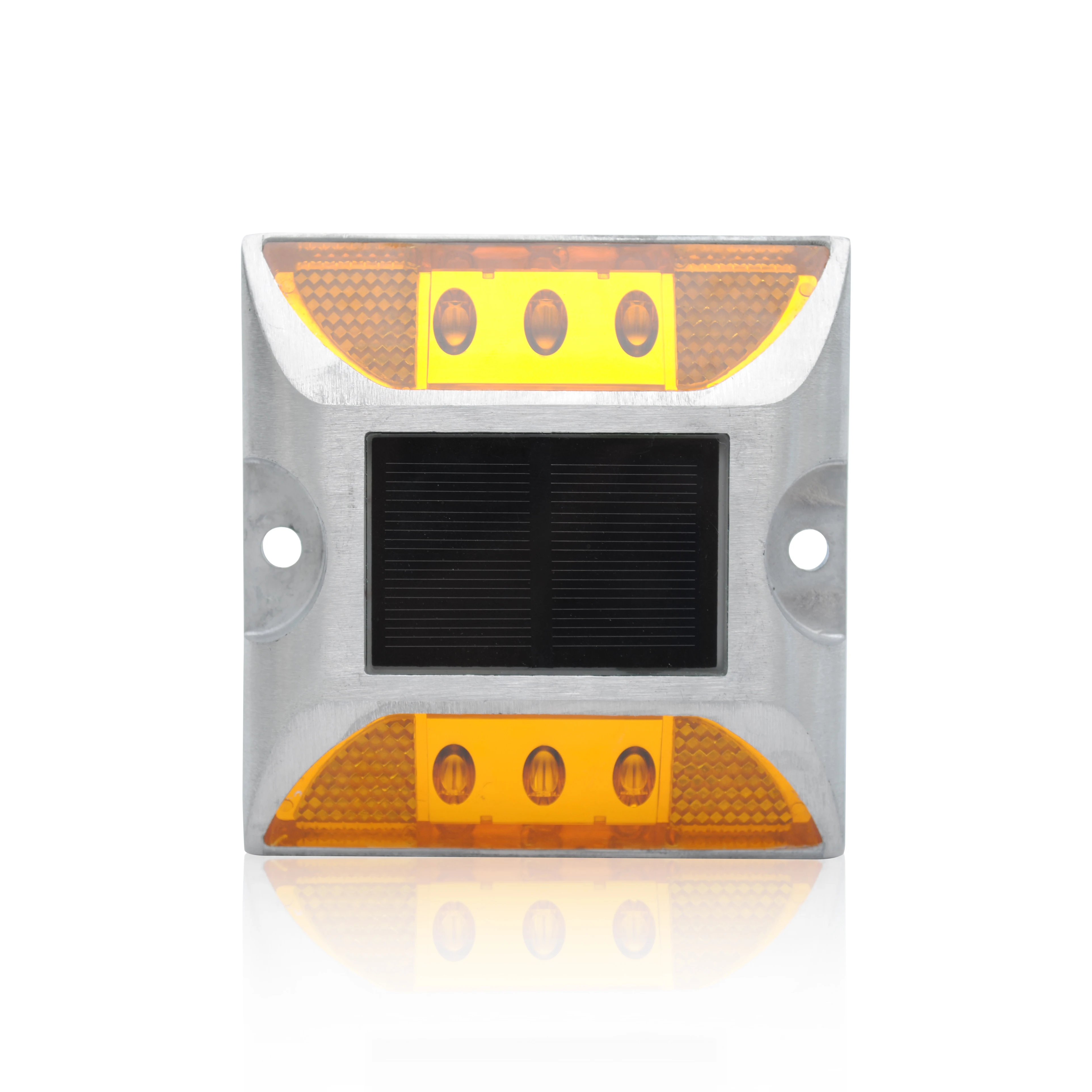 Flashing Solar Traffic street Warning Light led Lamp for road Underground IP68 security light