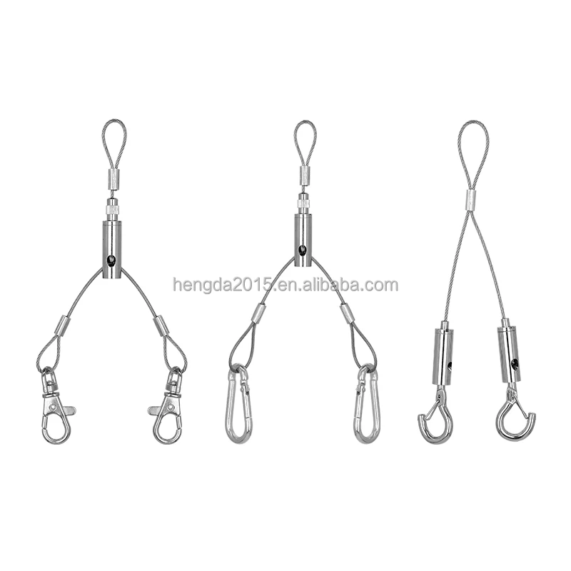 Пользовательские Y-образные Комплекты Подвески для захвата кабеля с запирающим карабином