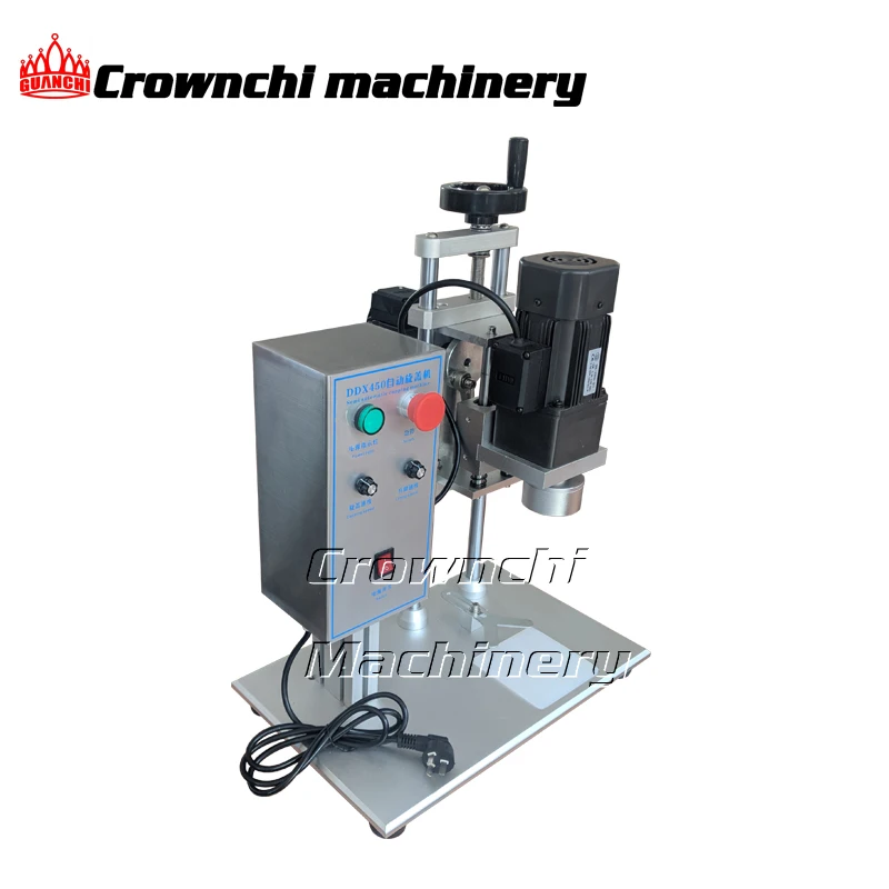 Factory Manufacturing DDX-450 Electric Plastic Bottle Closer Cosmetics Lid Screw Capping Machine