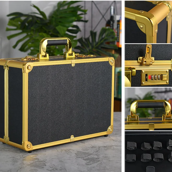 Haircut barber make up back pack case tool bag hairdressing salon scissor cases barber carrying case