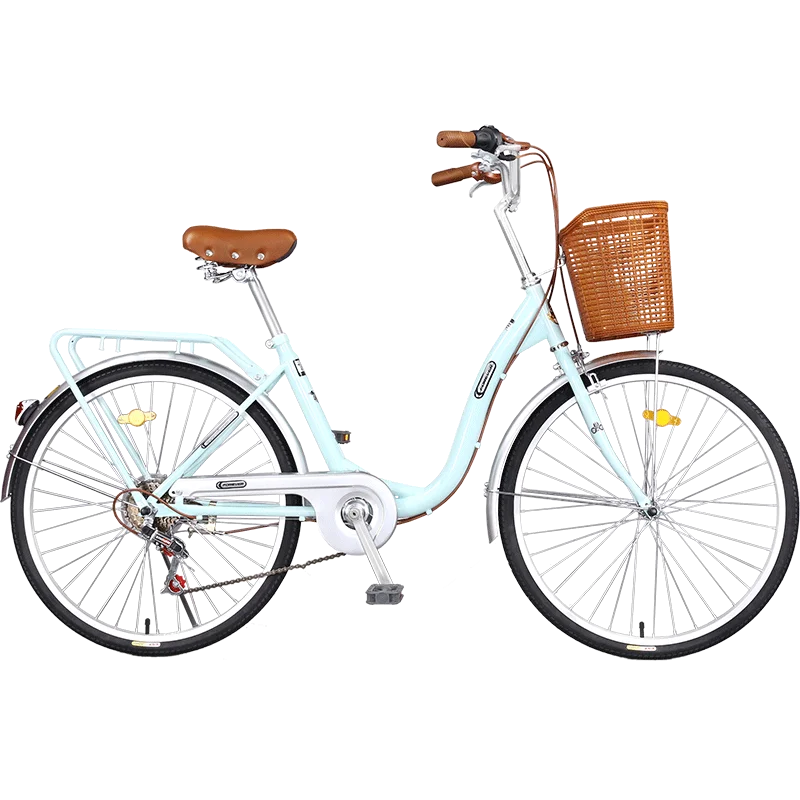 High Quality 24 Inch 6 Speed City Bicycle Road Bike Cheap For Woman T31001