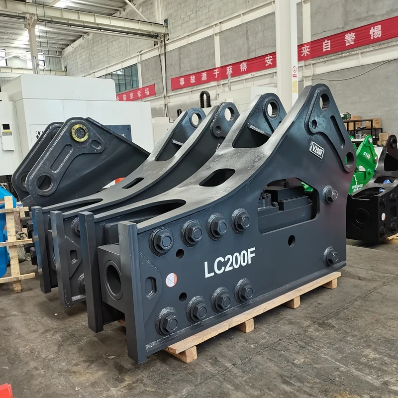 Excavator hydraulic large breaker hammer 45-195 drill rod has strong striking force and is suitable for various excavators