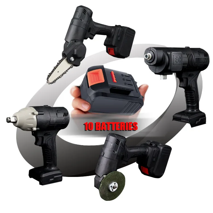 LARIX lithium electric brushless tool kit Polishing grinding machine wrench logging saw water gun tool