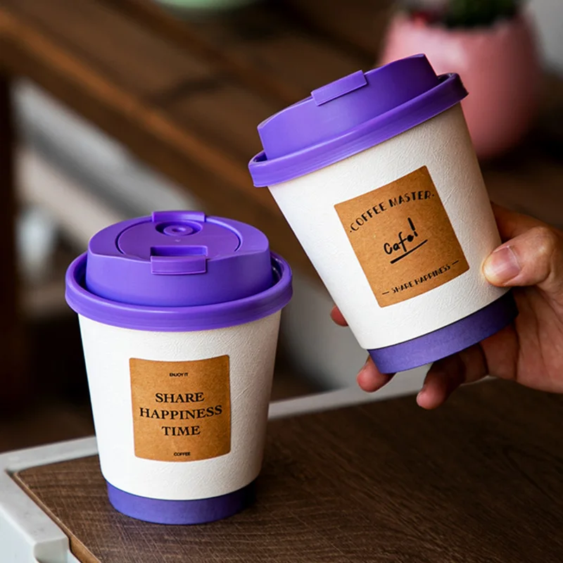 corrugated takeaway wholesale custom design green cardboard 16oz 12oz double wall with lid and sleeve branded coffee paper cup