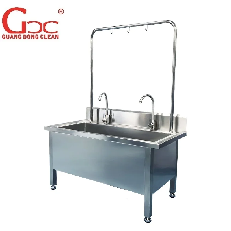 Hospital Washbasin Stainless Steel 304 Portable Hand Wash Sink