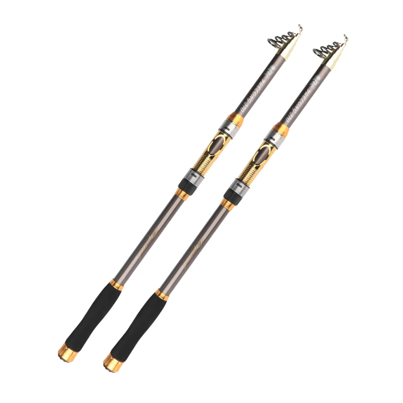 Telescopic surf saltwater fishing rod 2.1m-2.7m spinning rod sea boat carp fishing rods