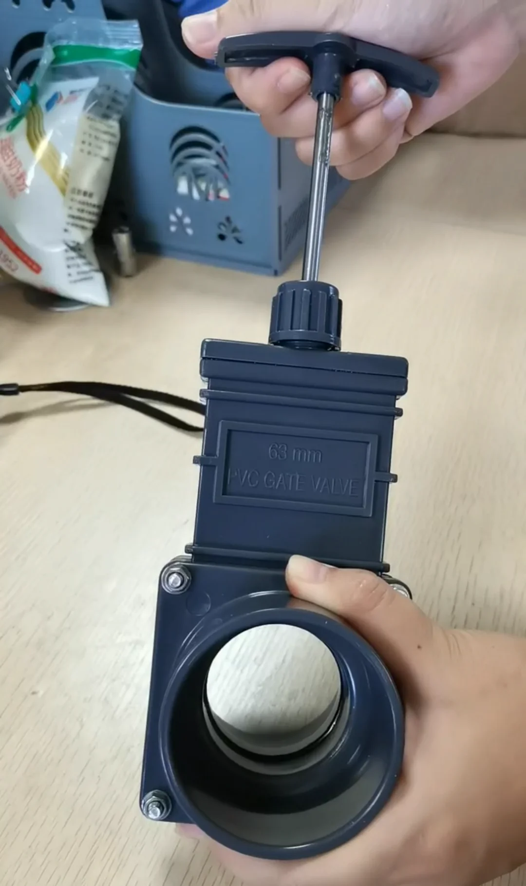 TKFM dn50 knife gate valve