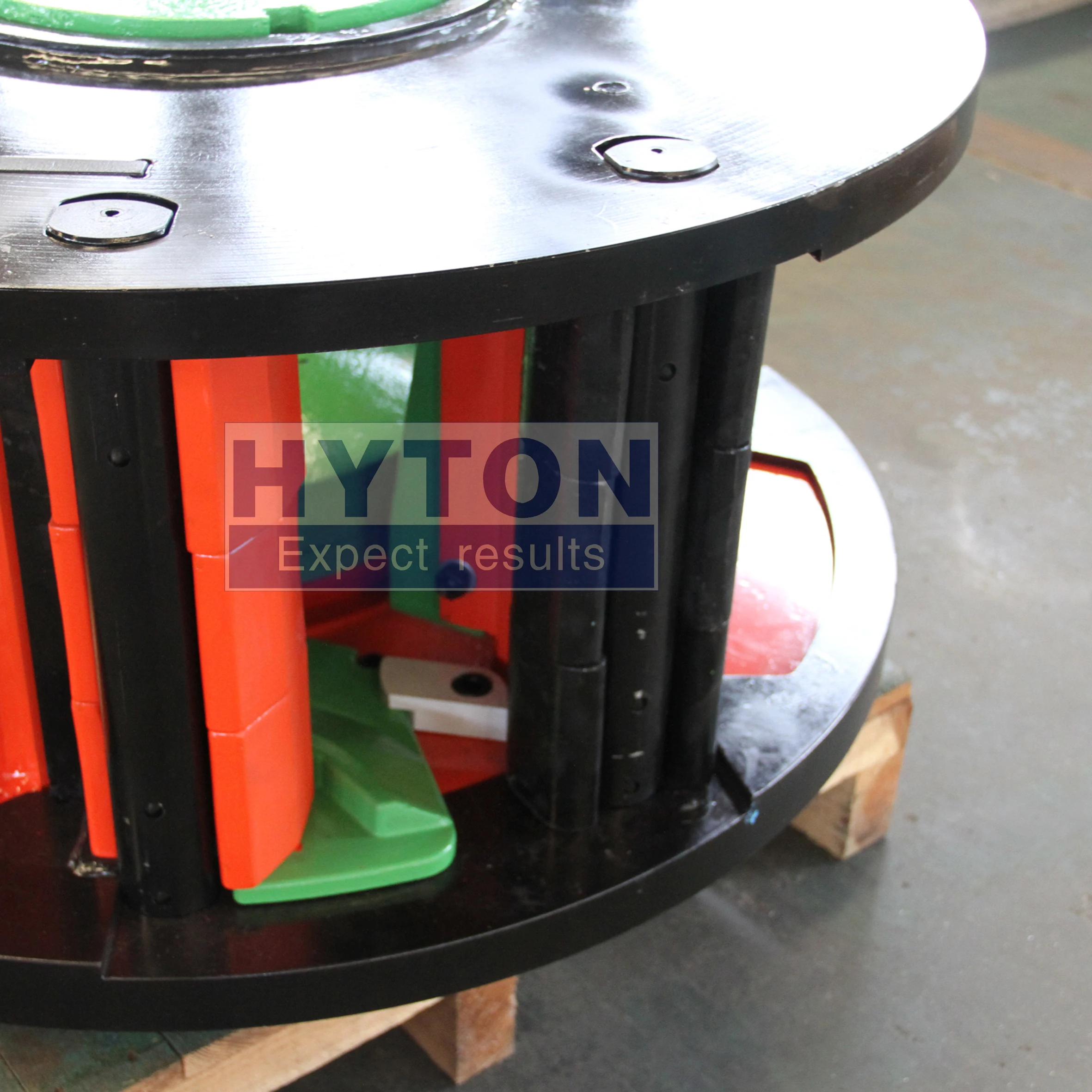RC840 Orange Series Rotor Assy High Chrome Casting VSI Crusher Wear Parts For Heavy Industry Wear Resistant