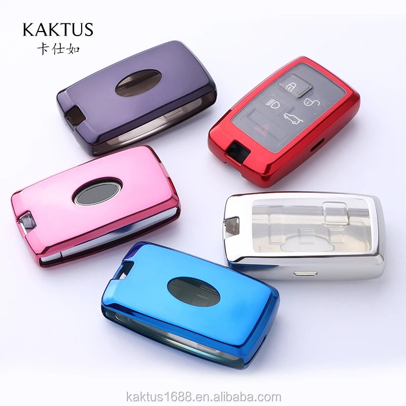 For Land Rover key shell 18 New Land Rover Range Rover Sport Discovery 5 19 Discoverie Car Key Case TPU protect Cover Carkey