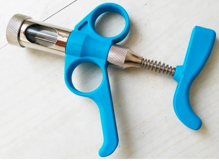 Poultry Chicken Vaccine Injector SIngle Double Needle  Automatic manual vaccine device Farm Home