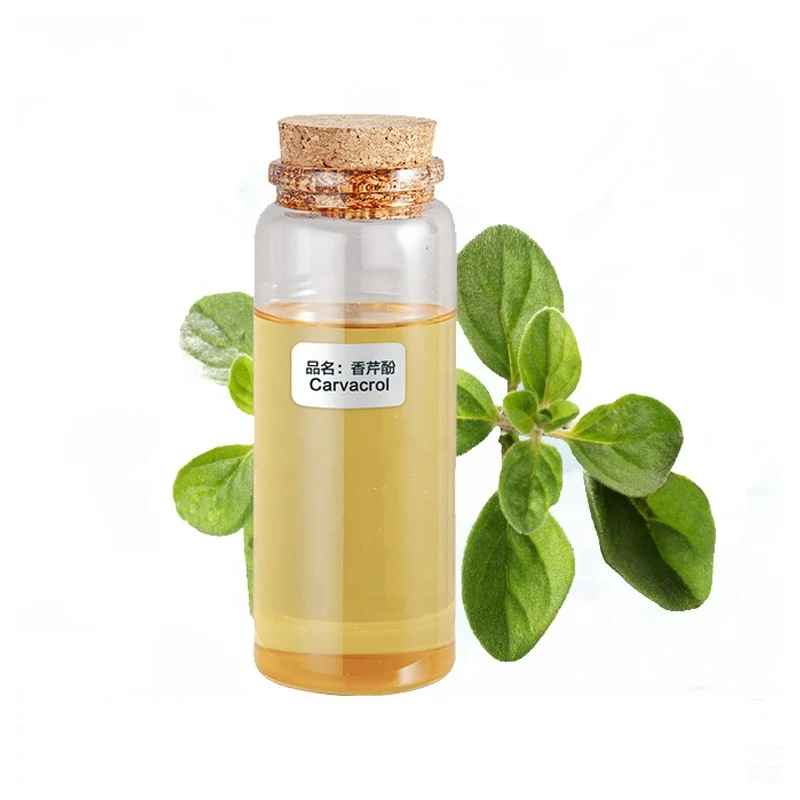 Professional manufacturer 100% pure natural flavor fragrance cas  499-75-2  co2 extracted oregano oil  Carvacrol  price