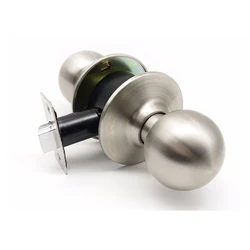 Safety Security Stainless Steel Aluminium Door Locks Factory Price Ball Cylinder Entrance Door Knob Lock
