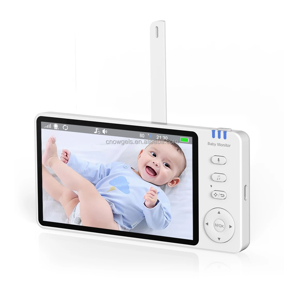 New type wireless camera baby video nanny audio baby monitor CE