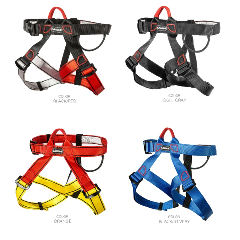 Outdoor Climbing Speed Down Seat Belt High Altitude Waist Safety Belt Half Body Safety Harness For Working At Height