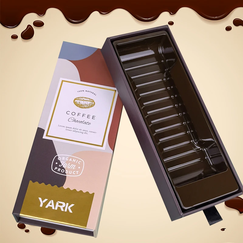 Drawer Gift Boxes Custom Packing Paper Box For Candy Chocolate Sliding package