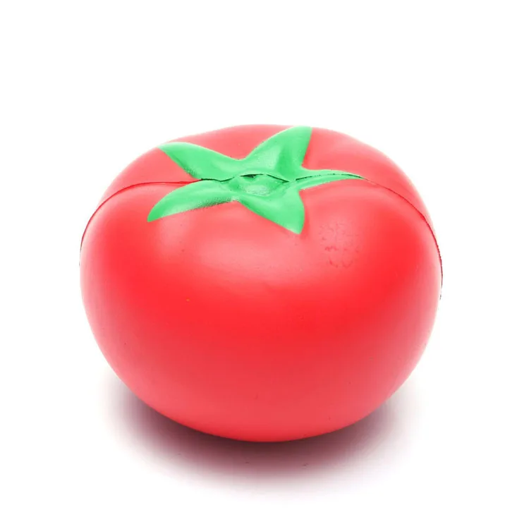 custom logo pu foam anti stress broccoli ball