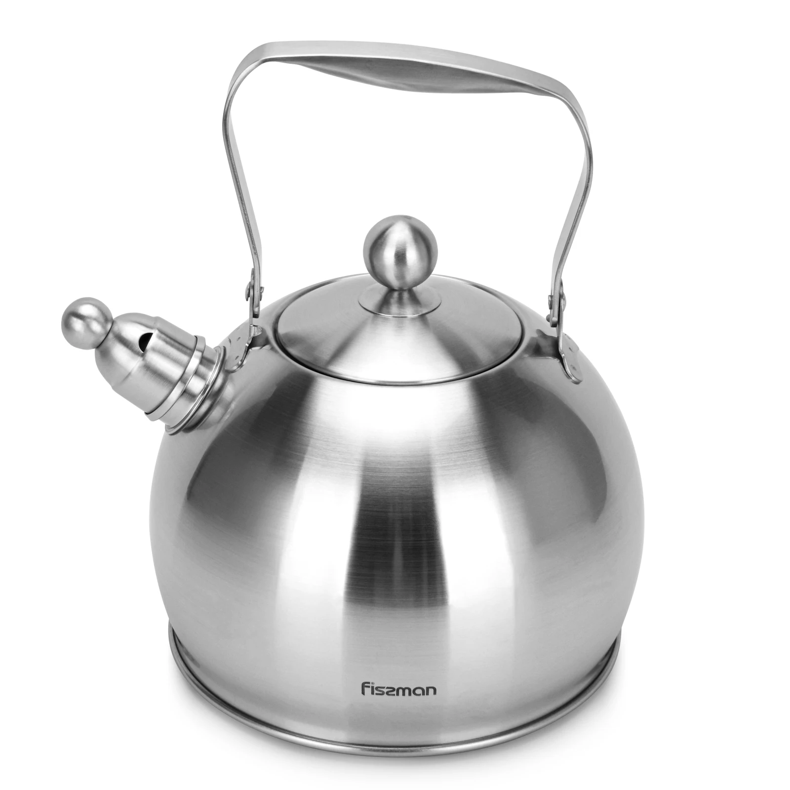 FISSMAN Adele Whistling Kettle 3.5 Ltr Stainless Steel Tea Pot