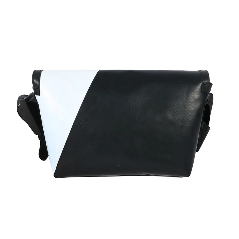 RecycleTarpaulin PVC Waist Bag  Waterproof PVC Tarpaulin Sports waist bag for men
