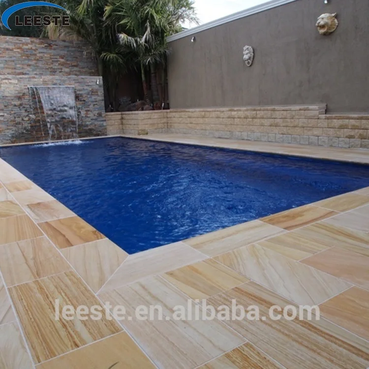 Chinese Factory High quality Yellow Teakwood Sandstone Floor Tile