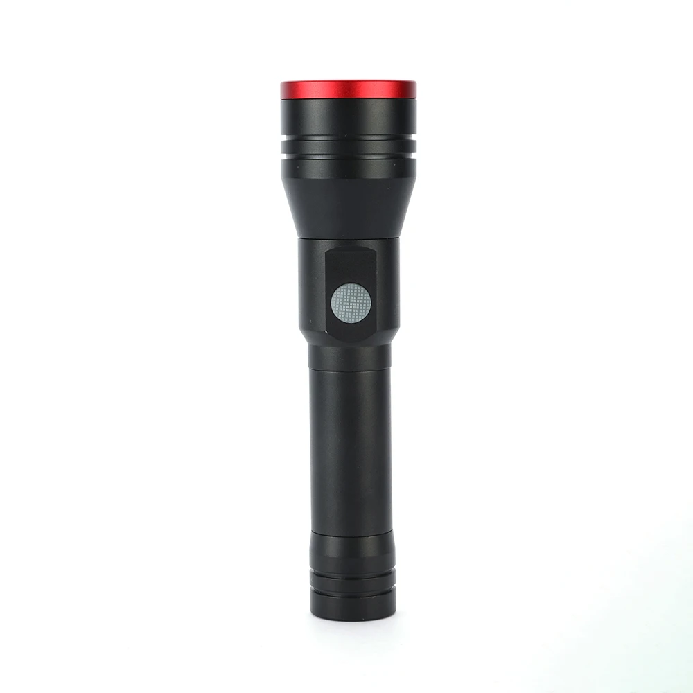 
Ultra bright 600 lumen power bank USB charger LED aluminium flashlight for hiking 