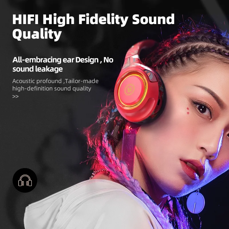 Best Wired RGB OEM 7.1 Earbuds Earphone Wireless Gaming Headset Headphones Gaming Wireless Headphone With Microphone